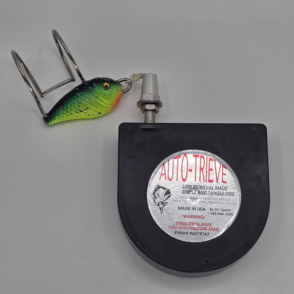 Auto Trieve Fishing Lure Retriever Bait And Lure Saver Made In USA